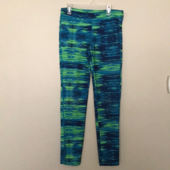 Old Navy Other - Old Navy Blue & Green Spacedye Activewear Pants XL